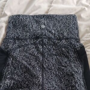 Lululemon Athletica Black and White Leggings